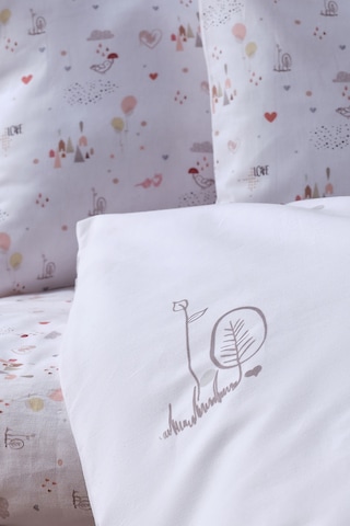 Doqu Home Nakışlı Bebek Nevresim Takımı - Pretty Bear