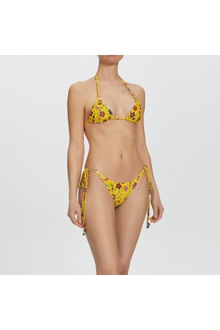 Dırect Message Direct Message Mariposa Kadın Sarı Bikini Takımı