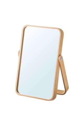 Masa Aynası, Dişbudak, 27x40 Cm Açık Ceviz