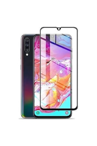 Nano Teknoloji Cam Huawei Y6 2019 Siyah Kırılmaz Cam Ekran Koruma