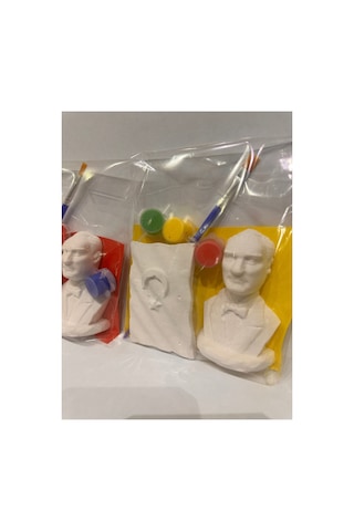 Bayrak Ve Atatürk Taş Boyama Seti 2 Paket 23 Nisan - 19 Mayıs