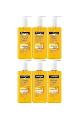 Neutrogena Soothing Clear Micellar Yüz Temizleme Jeli 6 x 200 ML