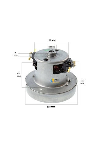 Electrolux Uyumlu Supercyclone Scturbo Süpürge Motoru Adet-set