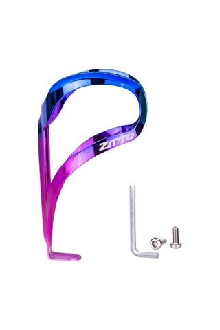 Dancemonkey Ztto Sszkdshj Alüminyum Alaşımlı Bisiklet Su Şişesi Kafesi - Mavi/mor Montaj Braketi Acid Yeşili