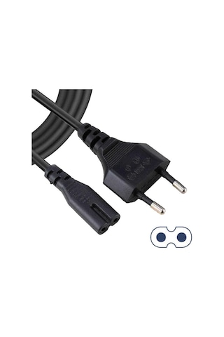 Koodmax Sony Ps4 Ps5 Ps3 Ps2 Xbox One S X Uyumlu Power Güç Elektrik Kablosu - 1.5 Metre