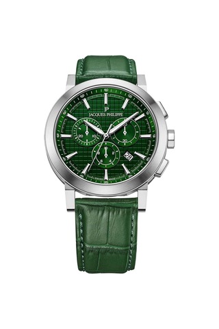 Jacques Philippe Jpqgc1713x6xs Erkek Kol Saati Ve Yedek Kordon Metalik Gri