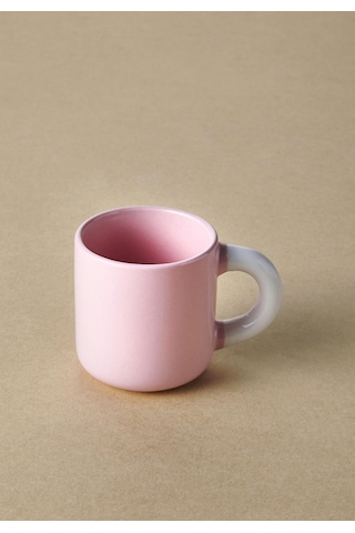 The Mia Colorida Espresso Ve Türk Kahvesi Fincanı Pembe
