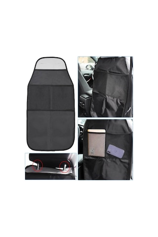 Koltuk Arkası Oganizer File Çepli Koltuk Arkası Kirlenme Önleyici Koltuk Koruyucu Araç 1 Adet