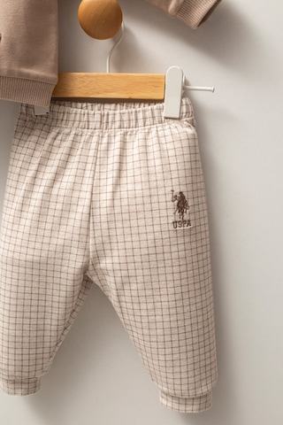 U.S. Polo Assn. Erkek Bebek Kahverengi Takım Usb2578-c-v1 Kahverengi