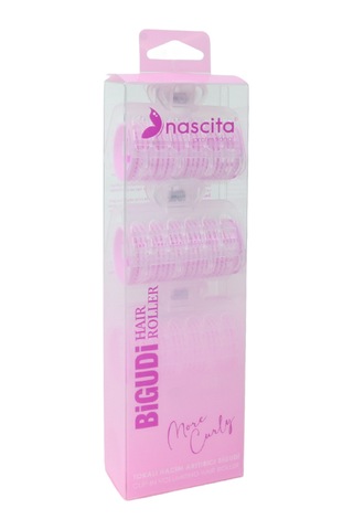 Nascita Tokalı Hacim Artırıcı Bigudi 4 Lü Saç Şekillendirici Bigudi Seti Nasbıgudı069 Mor