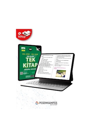 2026 Kpss Genel Yetenek Genel Kültür Konu Anlatımlı Tek E-kitap