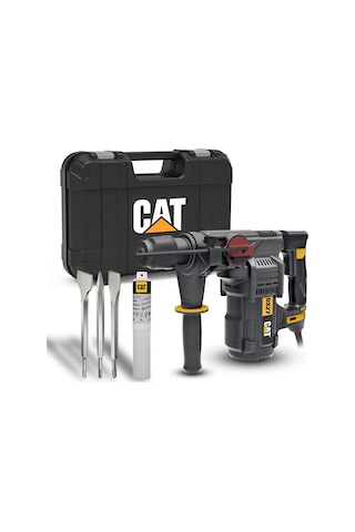 Cat DX27SET 1500W 32 MM Profesyonel Sds Plus Kırıcı Delici + DA03903 3 Parça Kırıcı Uç Seti
