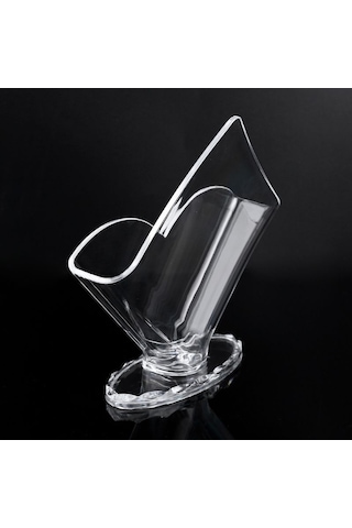 Yaratıcı Akrilik Peçete Organizatör Doku Tutucu Kutusu Zarif Doku Organiz İçin E56c