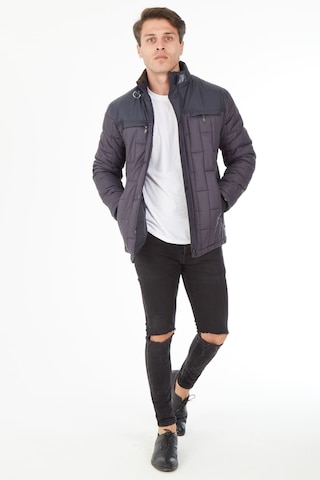 Sposo 1733 Su Itici Ve Rüzgar Geçirmez Lacivert Erkek Kaban Lacivert