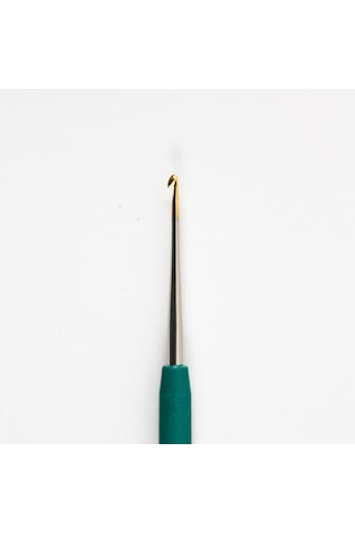 Abarta Tulip Silikon Elastik Saplı Dantel Tığ No:6 & 1.40mm Yeşil No 6 - 1,4 Mm