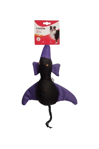 Camon Dayanıklı Paraşüt Kumaş Eğlenceli Ve Renkli Köpek Oyuncağı 30 Cm