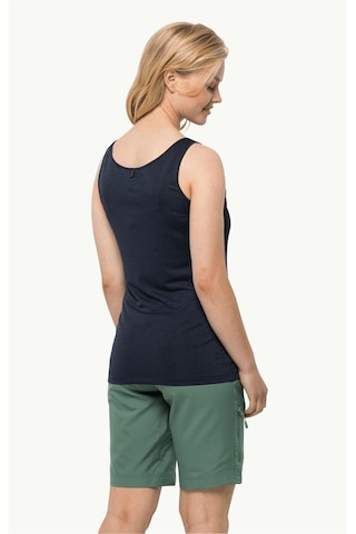 Jack Wolfskin Pack & Go Tank W Kadın Atlet - 1010 Lacivert