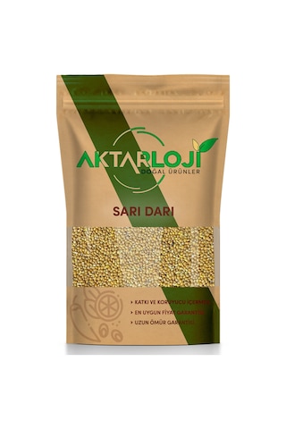 1 Kg Sarı Darı Muhabbet Kuşu Yemi Sade Tozsuz 1.kalite