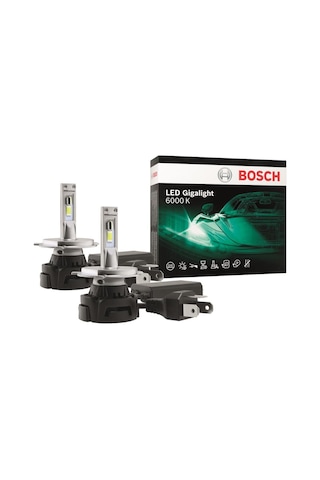 Bosch Gigalight H4 12V Led Xenon 6000K Beyaz Işık Canbus