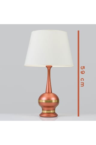 Asya Serisi Bakır Renk Abajur Diğer