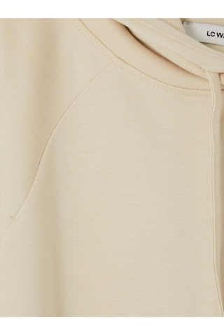 Lcw Curve Bej Büyük Beden Kadın Hoodie