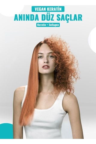 3 Adet - Vegan Saç Keratini - Collagen - Saç Düzleştirici - 535595920