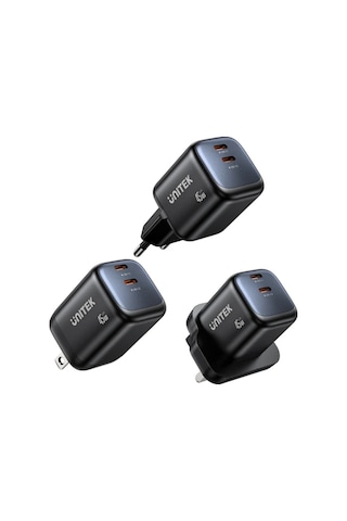 Unitek Zeno 45W GaN Şarj Cihazı (P1129ABK01-EU)