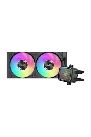 Sama L50-240bk, Black, 240mm, 2x120mm Argb Fan, Cpu Sıvı Soğutma