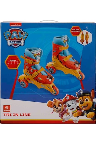 Paw Patrol Inline 3 Teker Paten Turuncu