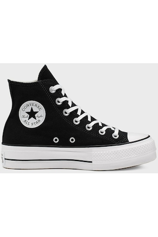 Converse Ctas Lift HI Kadın Günlük Spor Ayakkabı 560845CSIYAH Siyah