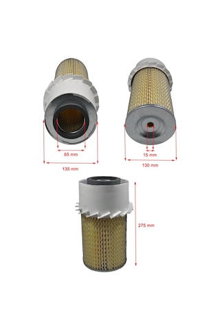 Mitsubishi L300 2.3 D, 2.5 D, 2.5 TD 1983-2012 Hava Filtresi