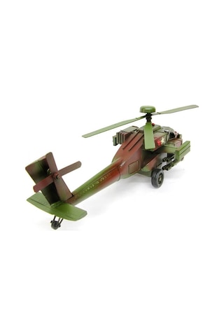 Dekoratif Metal Helikopter