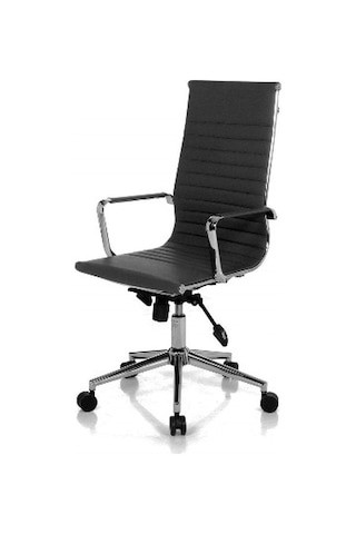 Aykanoffice Aykan Ofis Riva Siyah Yönetici Koltuğu
