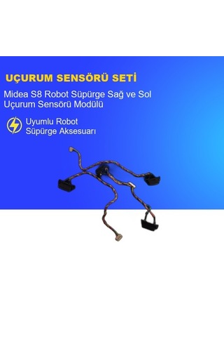 Midea S8 Robot Süpürge Sağ Ve Sol Uçurum Sensörü Modülü