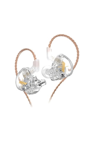 Kz Edx In-ear Monitor Kulak İçi Kulaklık Crystal-şeffaf Kz Edx In-ear Monitor Kulak İçi Kulaklık Crystal-şeffaf