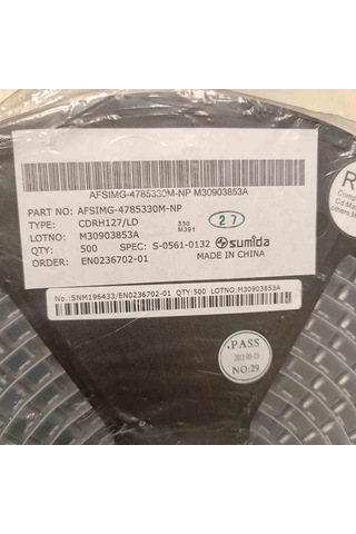 Cdrh127/ldnp-330mc 33uh 3.9a 12.3x12.3x8 Sumıda Smd Bobin 16 Adet