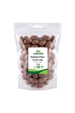 Kabuklu Pikan Cevizi Çiğ 100g Katkı Maddesiz - Pecans İn Shell Yerli Jumbo 100 G