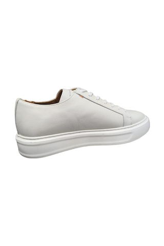 Beverly Hills Polo Club Marcomen 17136 Hafif Taban Deri Sneakers Erkek Ayakkabı Beyaz
