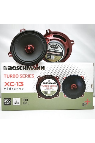 Boschmann Xc-13 Turbo Oto Midrange 13cm 500 Watt 2 Adet