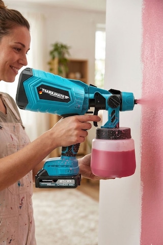 Stahlkraft STH 5310 21V Profesyonel Elektrikli Akülü Sprey Boya ve Zirai İlaçlama Tabancası