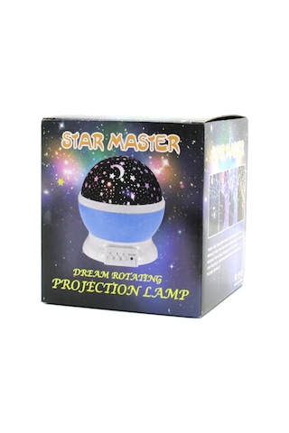 Star Master Solarvita Sv-1046 Gece Lambası Input:5.5v Output:4.5v Renk Pilli Usbli Yıldız Görselli Diğer