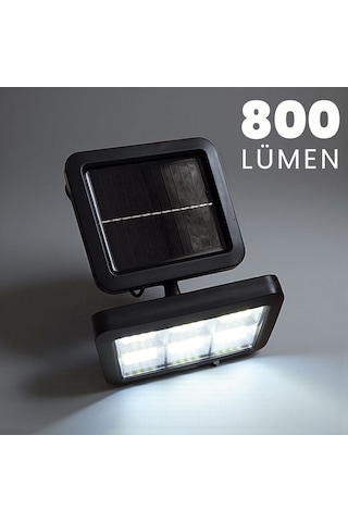 Upway Güneş Enerjili Sensörlü 800 Lm 120 Led Lamba - İç Ve Dış Mekan Solar Aydınlatma Beyaz Işık