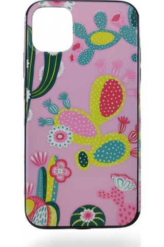 Apple Uyumlu iPhone 11 Kılıf Desenli Silikon Kapak