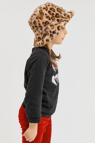Benitto Kids Benittokids Kız Çocuk Peluş Bucket Şapka 7001-leopar