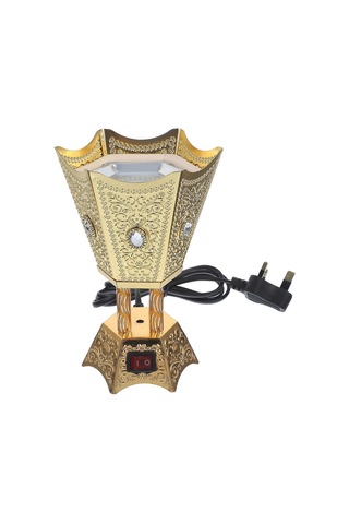 Elektrikli Tütsü Brülörü Masaüstü Elektrikli Tütsülük Fişli Tütsü Brülörü Masa Orta Parçası Fişi Çok Renkli