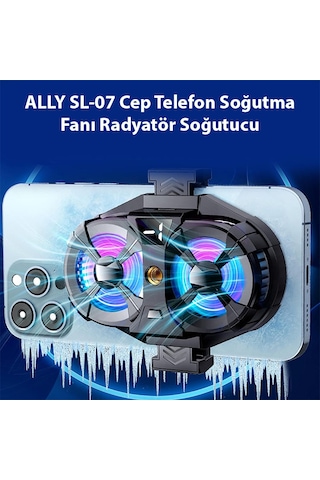 Ally Sl-07 Cep Telefon Soğutma Fanı Radyatör Soğutucu