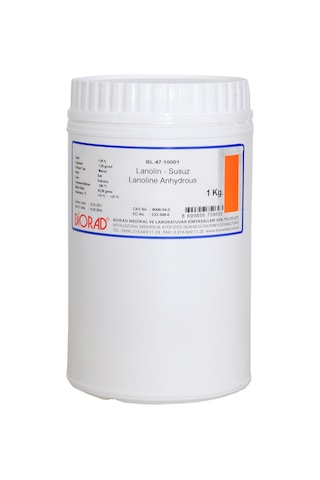 Biorad Lanolin Anydrous (Susuz) 1 KG Biorad Lanolin Anydrous (Susuz) 1 KG