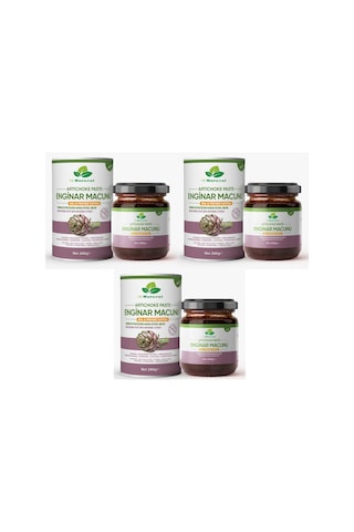 Dr. Natural Enginar Macunu Pekmez ve Bal Katkılı Bitkisel Macun 3 x 240 G