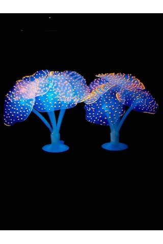 Petsroom Akvaryum Dekoru Işıklı Denizanası Süsleme 150871330