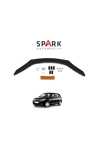Dacia Sandero 2009-2012 Yıl Aralığı Uyumlu Kaput Rüzgarlığı 3mm